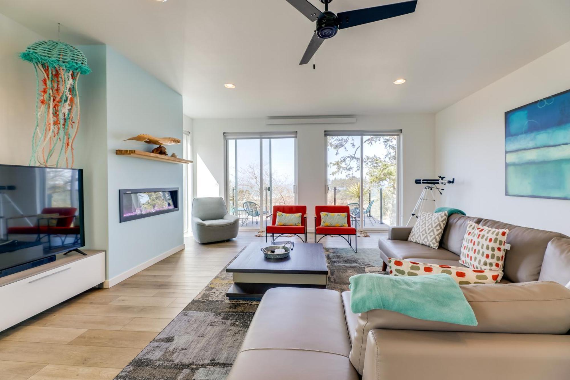 Scenic Depoe Bay Townhome With Deck Less Than 1 Mi To Parks! Exteriér fotografie
