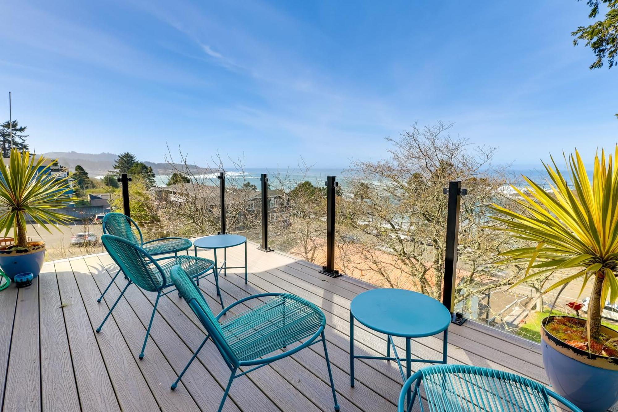 Scenic Depoe Bay Townhome With Deck Less Than 1 Mi To Parks! Exteriér fotografie